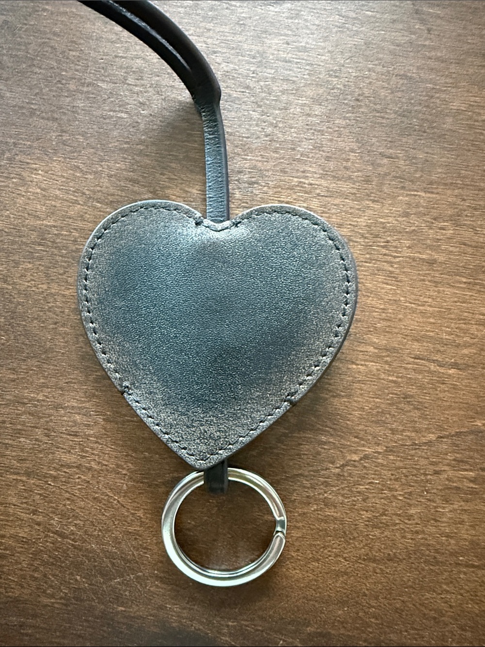 Coach Coachtopia Loved Leather Heart Bag charm - Picture 4 of 4